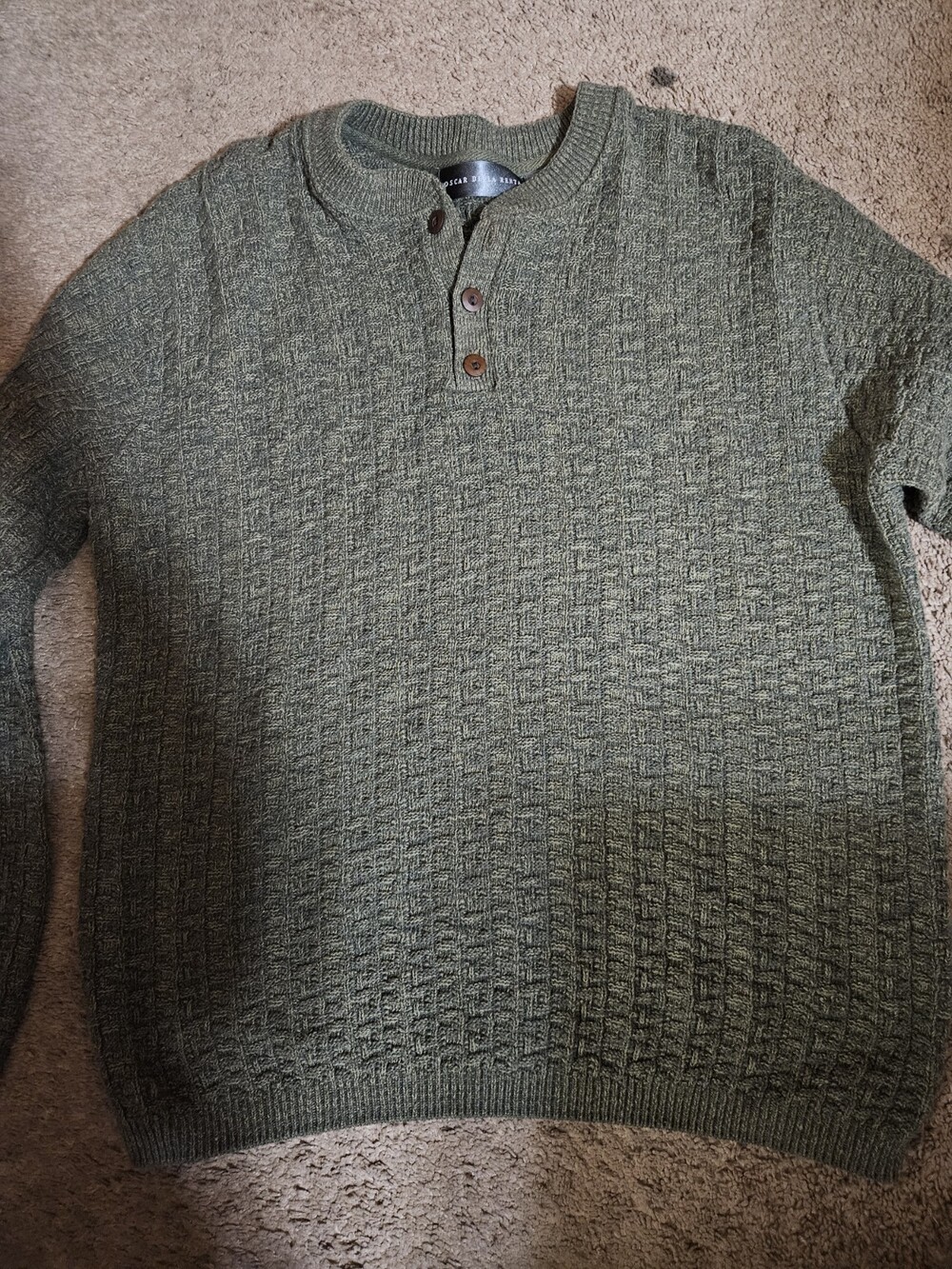 Oscar De La Renta Sweater Mens Large